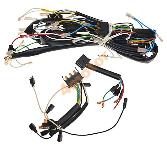 JAWA 350 TS 638 640 INSTALACJA ELEKTRYCZNA WIĄZKA