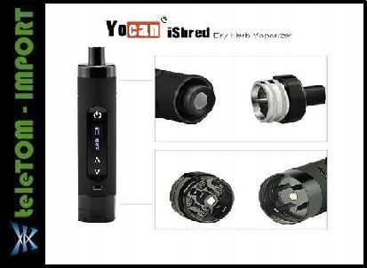 VAPORIZER Yocan iShred Dry Herb Waportyzator suszu