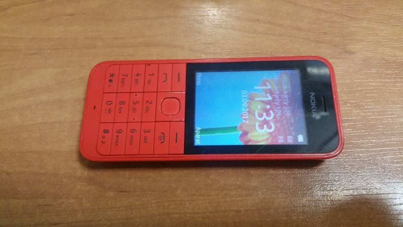 TELEFON NOKIA 220 DUAL SIM CZERWONA
