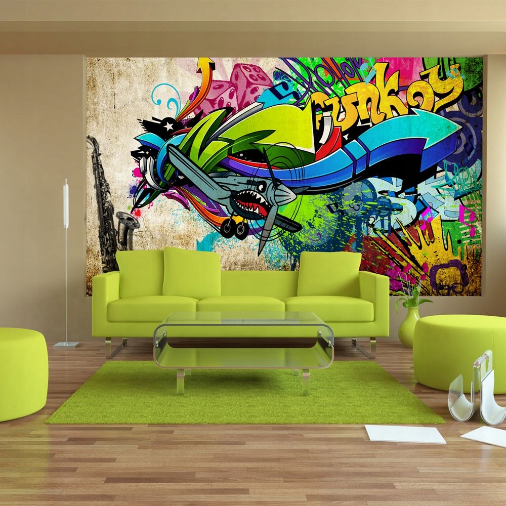 Tapeta Na ścianę Hd Młodzieżowe Graffiti 250x175