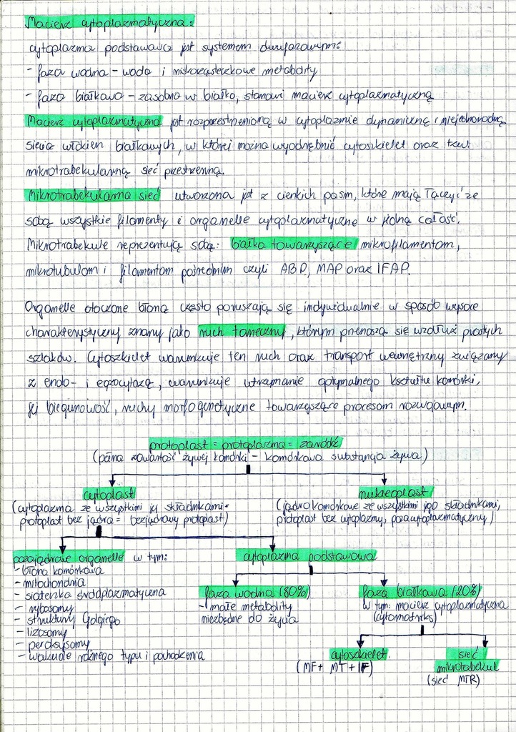 Notatki Maturalne Z Biologii Matura Biologia 2017 - 6959912247 ...