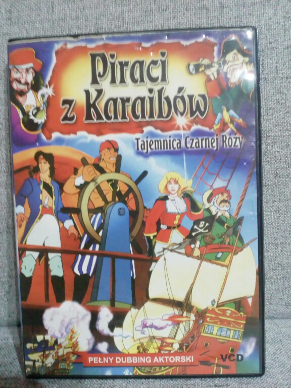 Zorro, Piraci z Karaibów DVD bajki