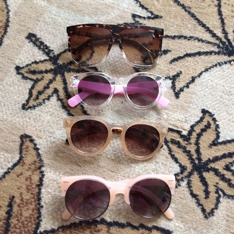 Okulary przeciwsłoneczne Reserved h&m kocie