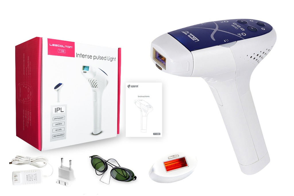 DEPILATOR LASEROWY DO USUWANIA WŁOSÓW DEPILACJA 7258263331