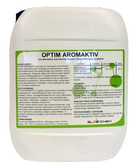 Zabija bakterie grzyby OPTIM AROMAKTIV neutralnePH