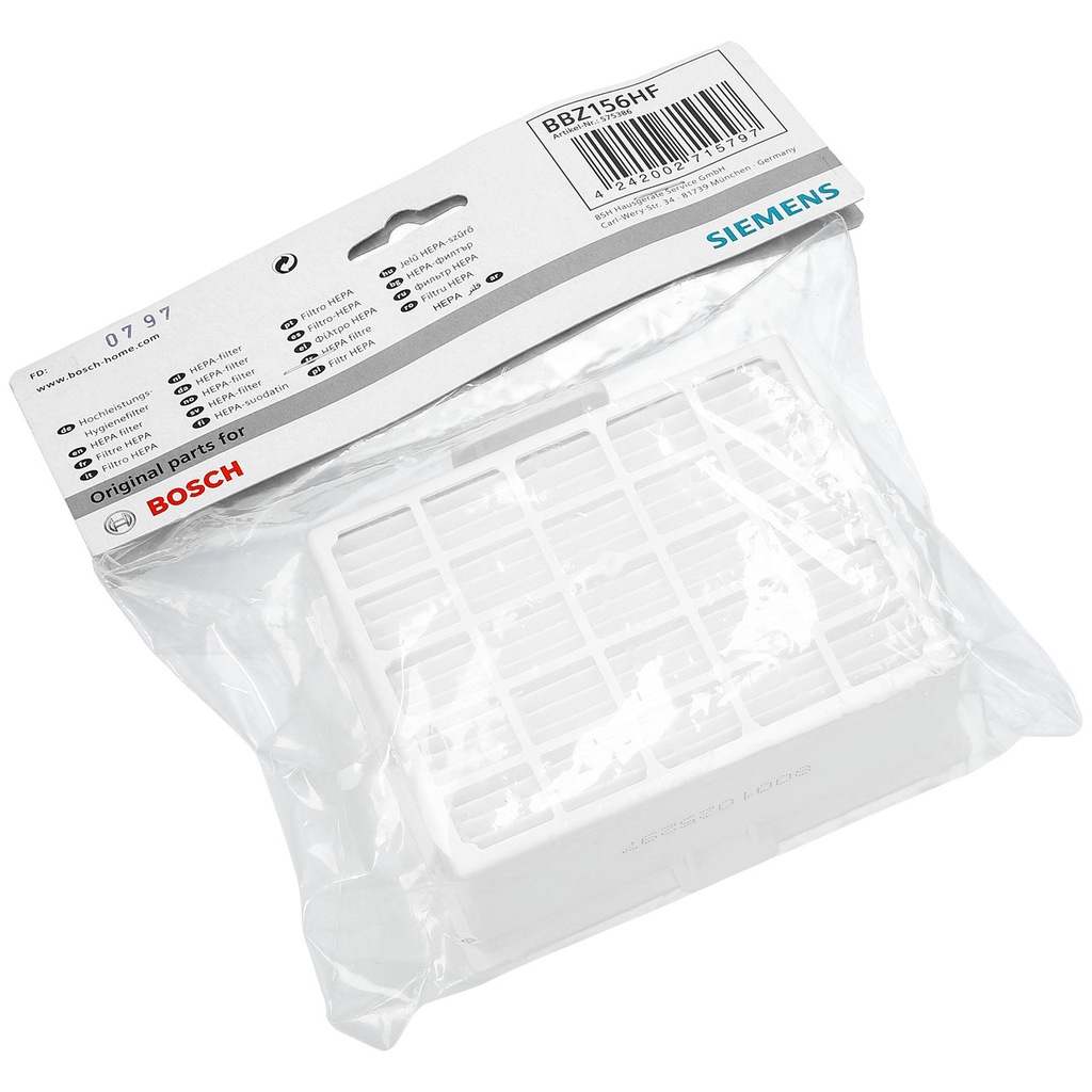 Filtr do odkurzacza Bosch GL-30 2500W (HEPA) - 7080444805 - oficjalne ...