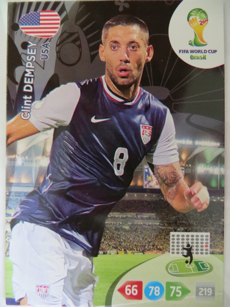 PANINI FIFA WORLD CUP BRASIL 2014 DEMPSEY USA