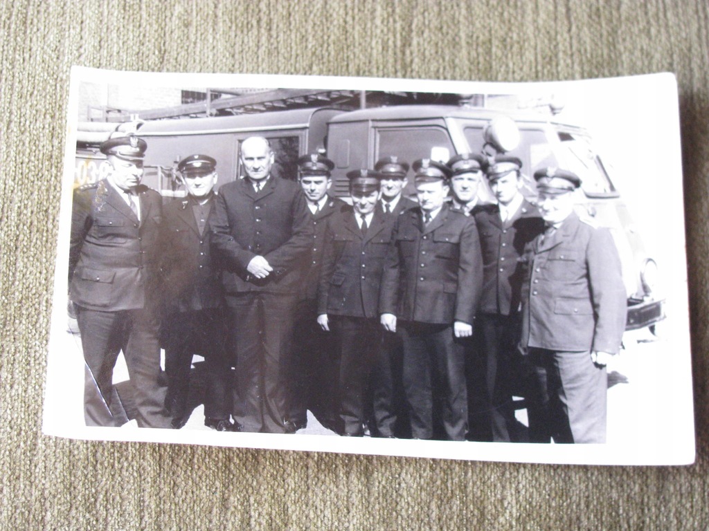 3. Foto-KOLEJOWA STRAŻ POŻARNA-POZNAŃ 1966 WÓZ BOJ