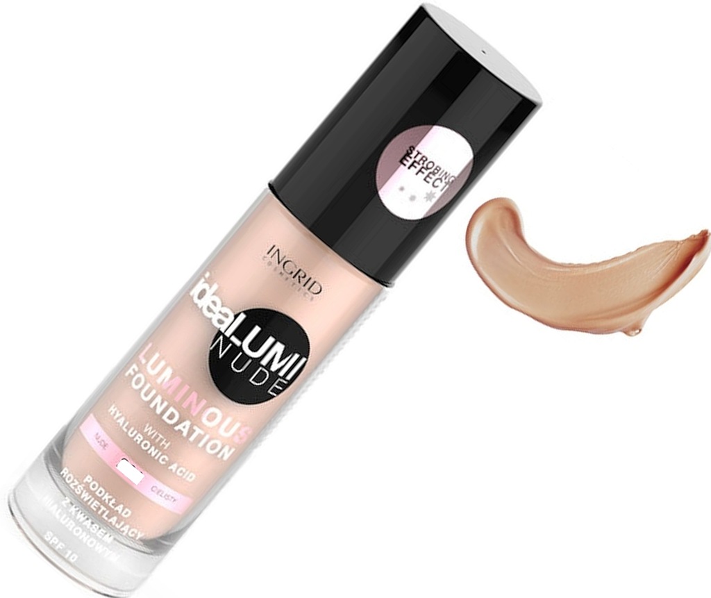 Podkład INGRID IDEALUMI nude 203 złoty 30ml
