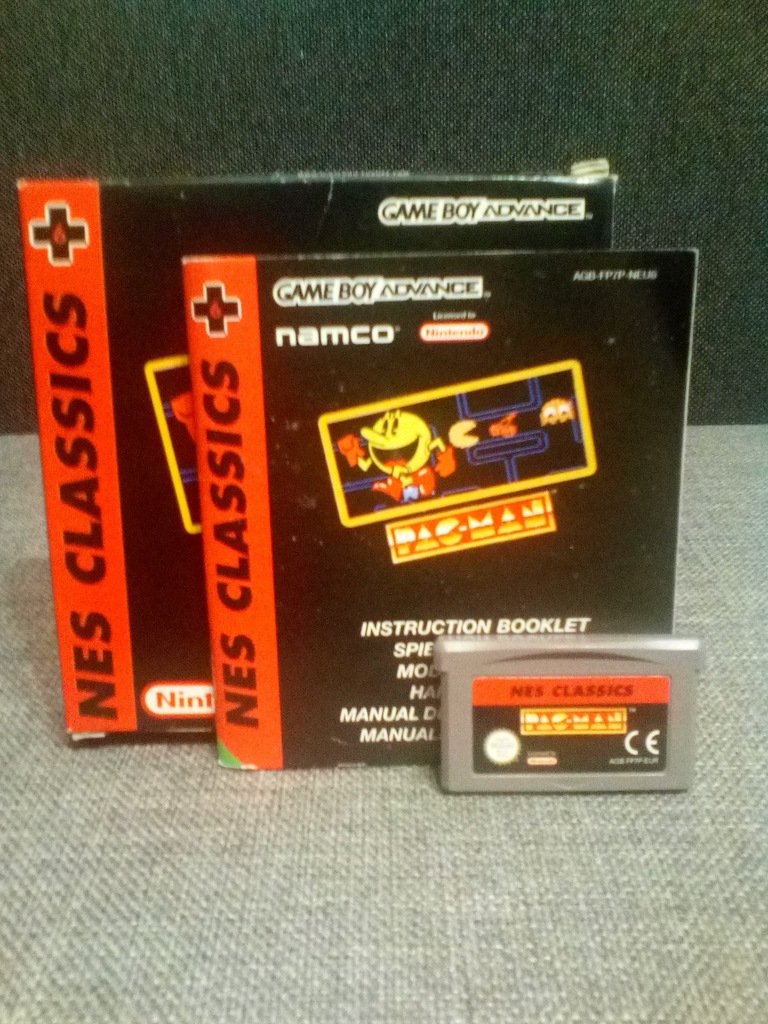 Gra PACMAN PAC-MAN NES - GAMEBOY ADVANCE SP - GBA