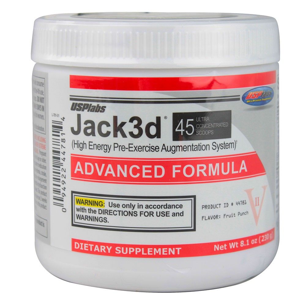 USP Jack 3D Advanced formula 248g PRZEDTRENINGÓWKA
