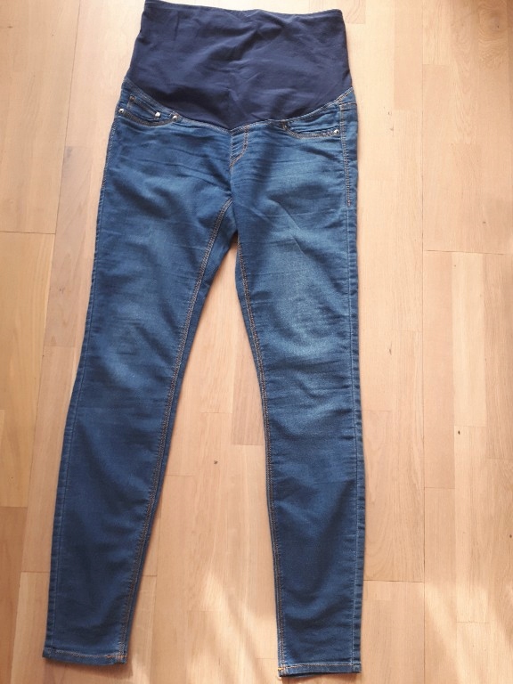 spodnie,jeansy ciążowe H&amp;M rozmiar 38 m