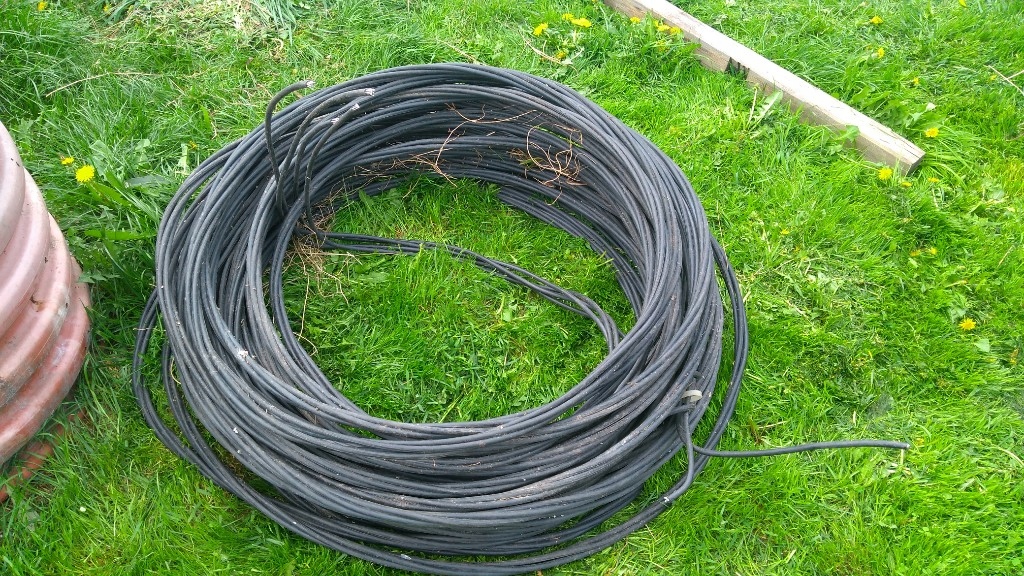 Przewod kabel AsXSn 4x35mm2 ok. 80mb Fin