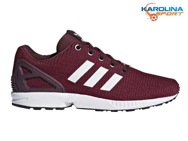 Zx flux damskie on sale bordowe