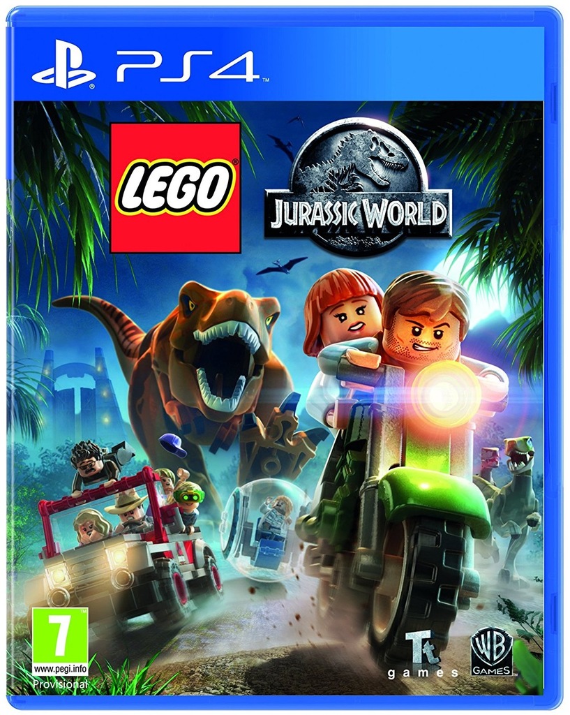 GRA LEGO JURASSIC WORLD PL GRY NA PS4 PO POLSKU