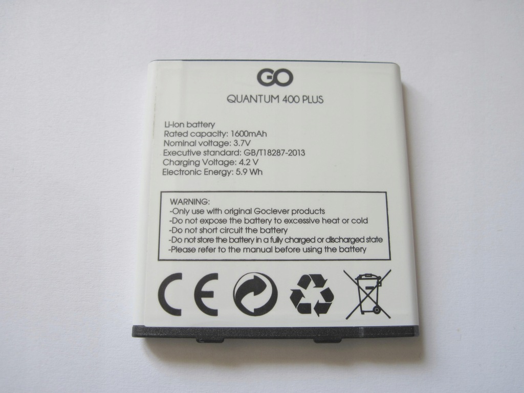 Oryginalna bateria - GOCLEVER QUANTUM 400 PLUS