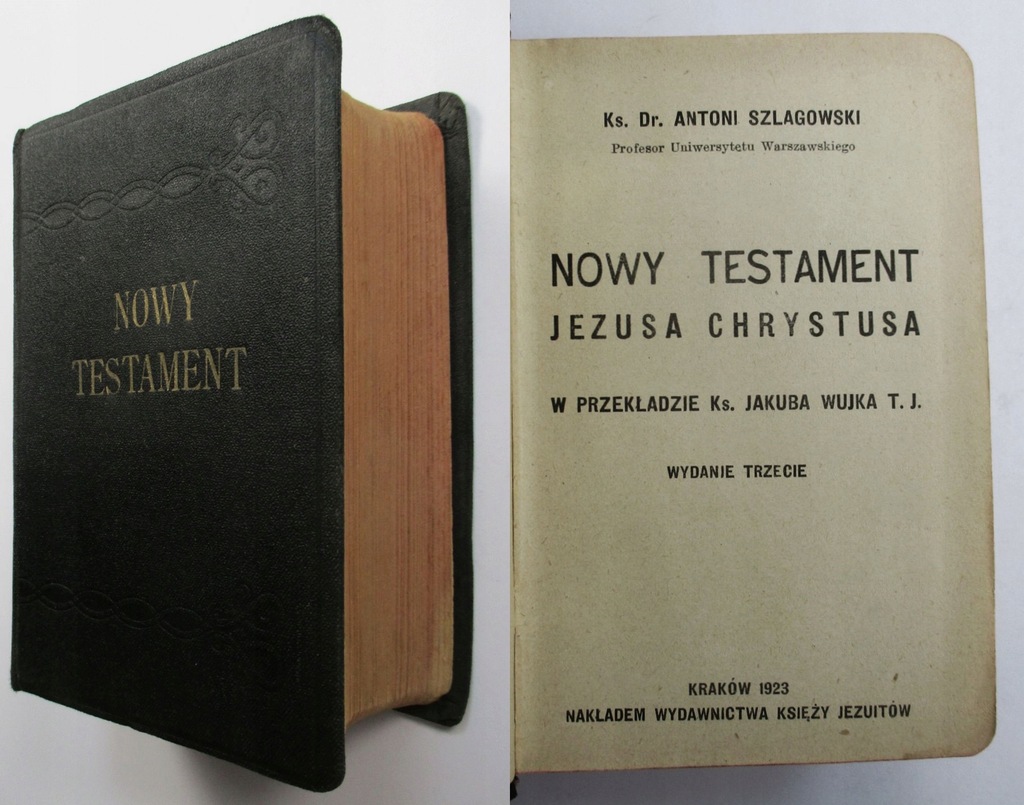 Pismo święte Stary I Nowy Testament Pismo Święte, Nowy Testament, Wujek, BIBLIA WUJKA - 7756909976