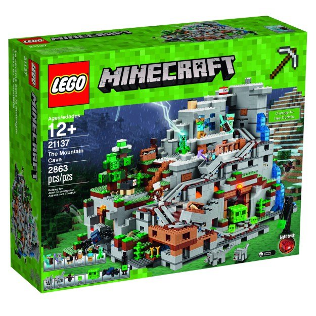 LEGO MINECRAFT 21137 THE MOUNTAIN CAVE - DPD 0 PLN