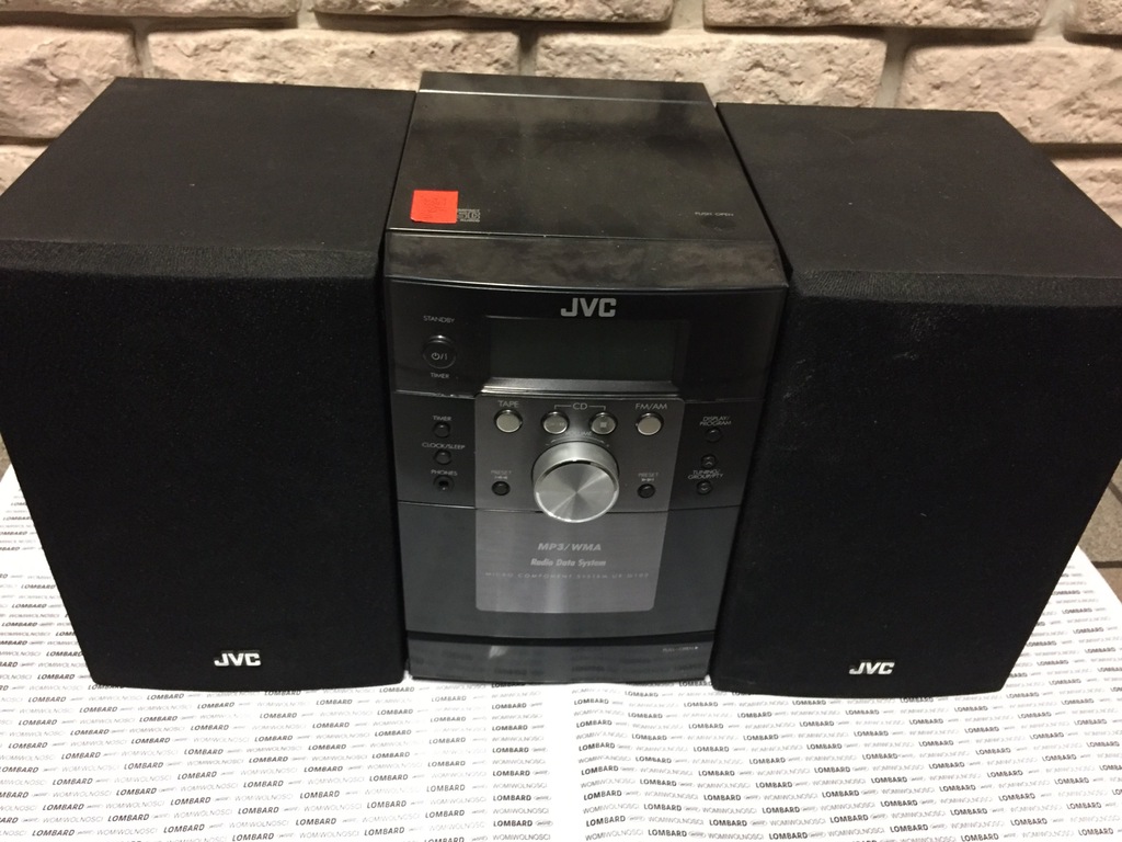 MINI WIEŻA JVC CA-UXG 100+2 GŁOŚNIKI, 1027/18