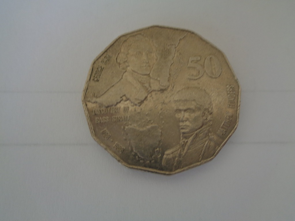 50 centów AUSTRALIA 1998