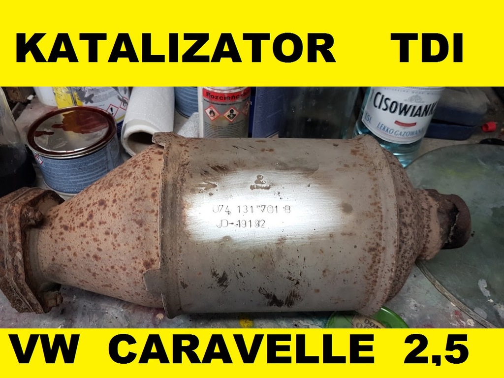 KATALIZATOR VW T4 2.5 TDI  LT  JD-19182. 74131701B