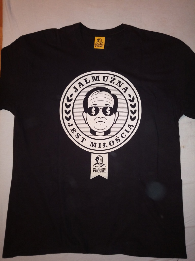 T-SHIRT DZIEDZIC PRUSKI JAŁMUŻNA JEST MIŁOŚCIĄ XXL