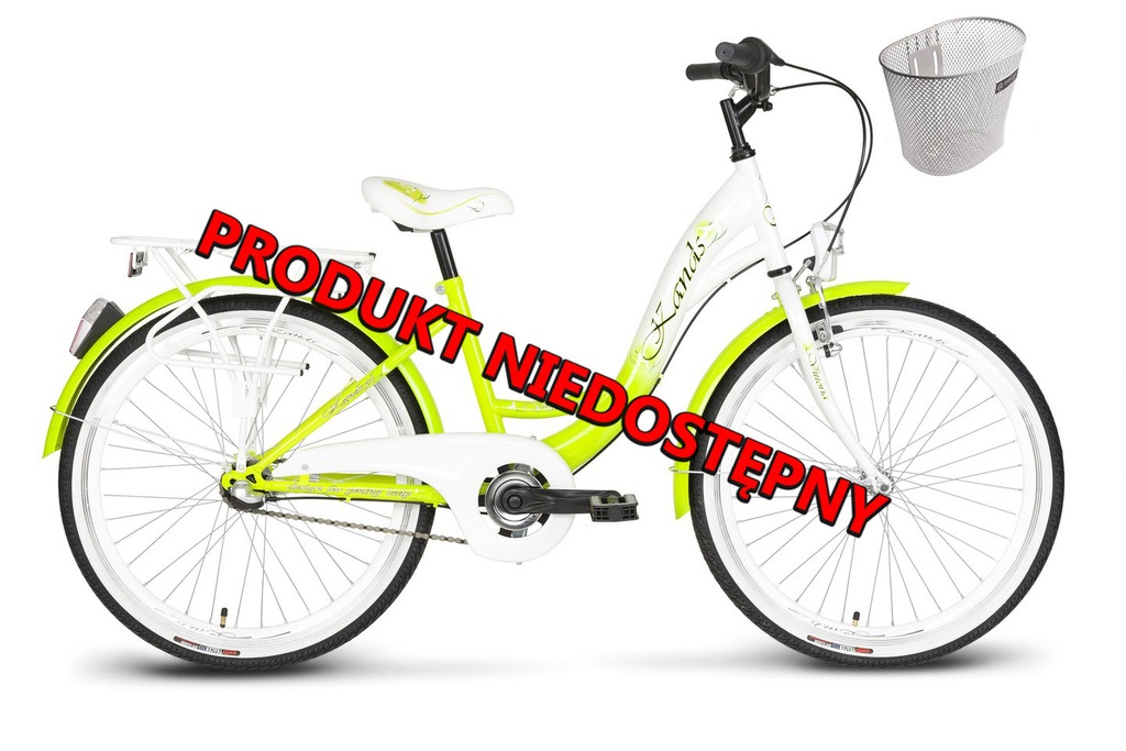 Rower 24 KANDS VITTORIA NEXUS 3biegi KOMUNIA +kosz 7251379065