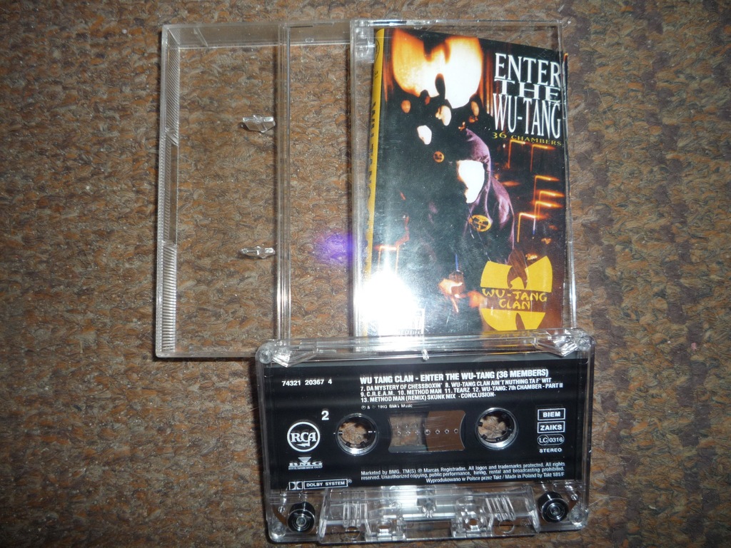 wu-tang klan - enter the 36 (kaseta magnetofonowa)