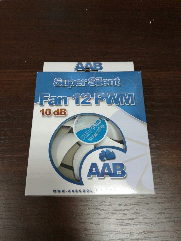 AAB Super Silent Fan 12 PWM cichy 10dB 4pin