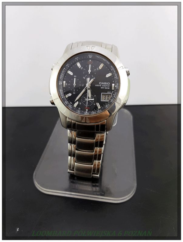 ZEGAREK MĘSKI  CASIO WAVE  CEPTOR WVQ-560