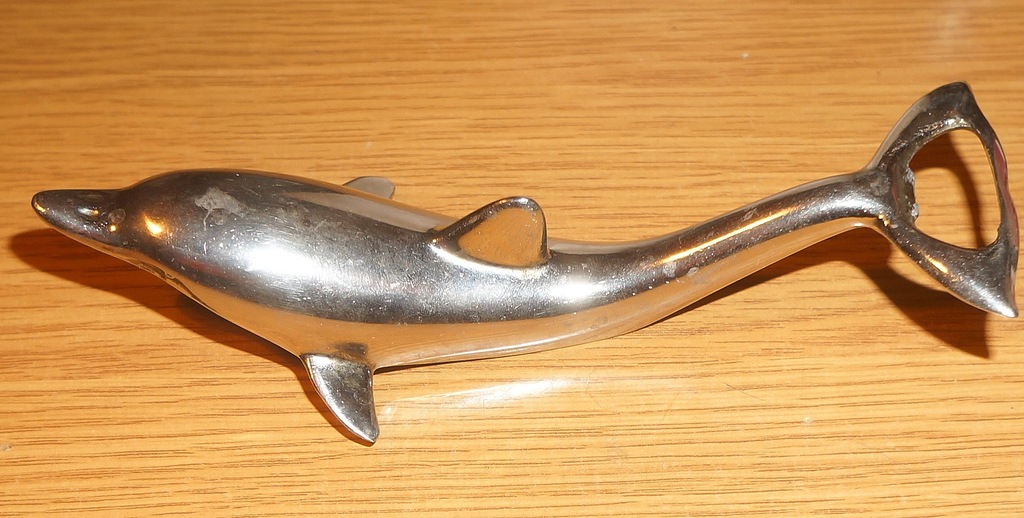 Delfin otwieracz zatyczka metal do butelek