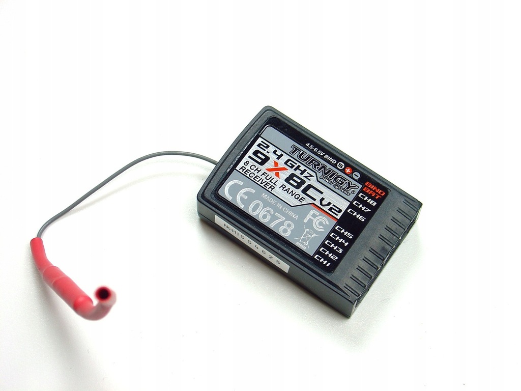 Odbiornik TURNIGY 2.4GHz 9X 8CH (V2)