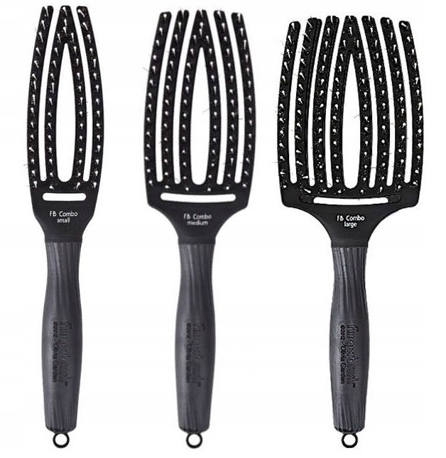 OLIVIA GARDEN FINGER BRUSH SZCZOTKA zestaw x 3szt