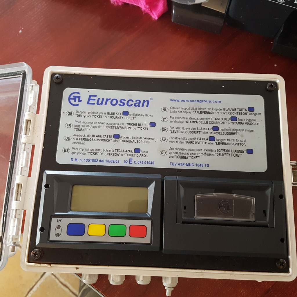Termograf rejestrator temperatury EUROSCAN