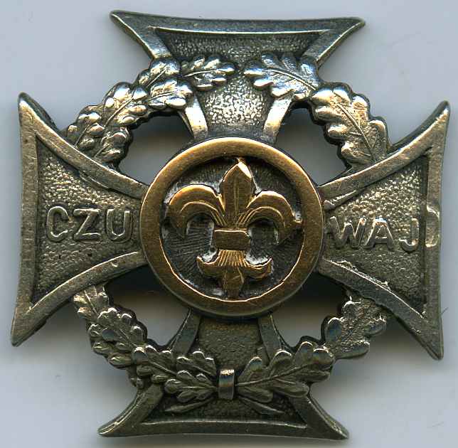 Krzyż harcerski seria CLXXIV nr 190 ok. 1937 r.