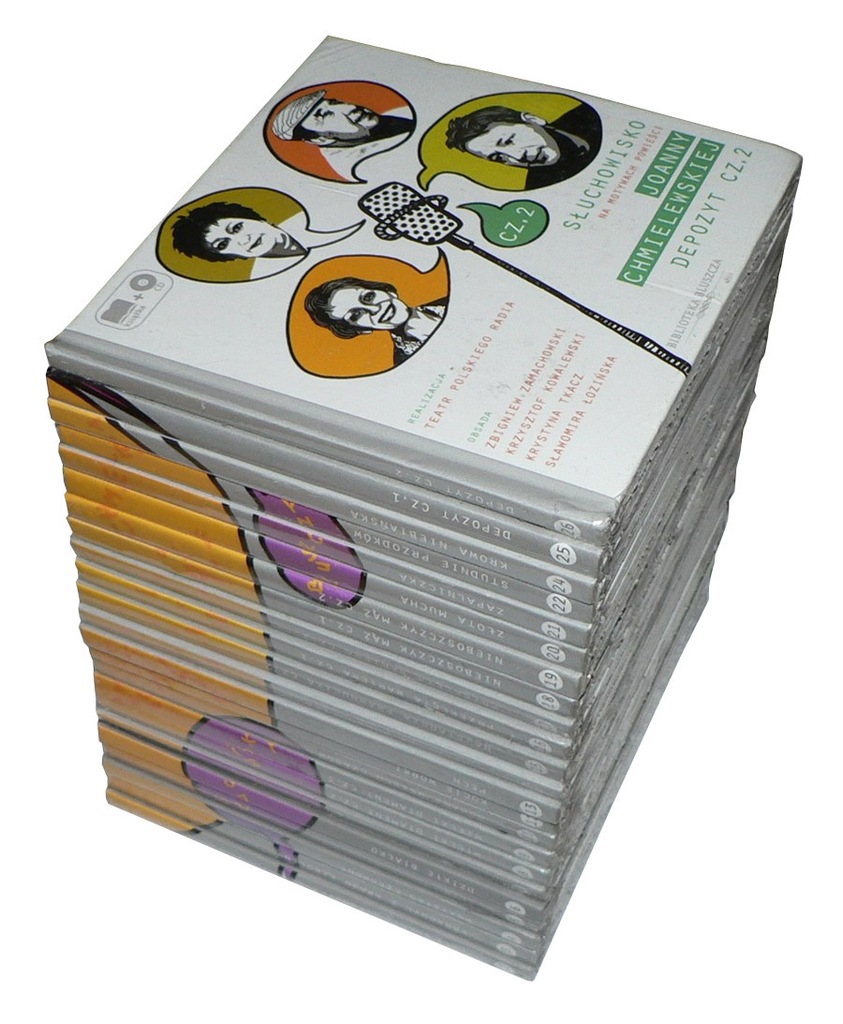 AUDIOBOOK - Chmielewska - słuchowiska x23 CD-FOLIA