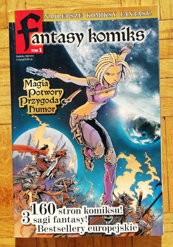 FANTASY KOMIKS nr 1 LASY OPALU ROZBITKOWIE Z YTHAQ