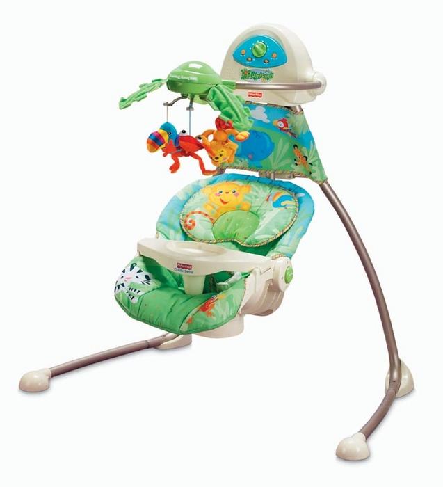 Huśtawka Las Tropikalny =- Fisher Price - używana!