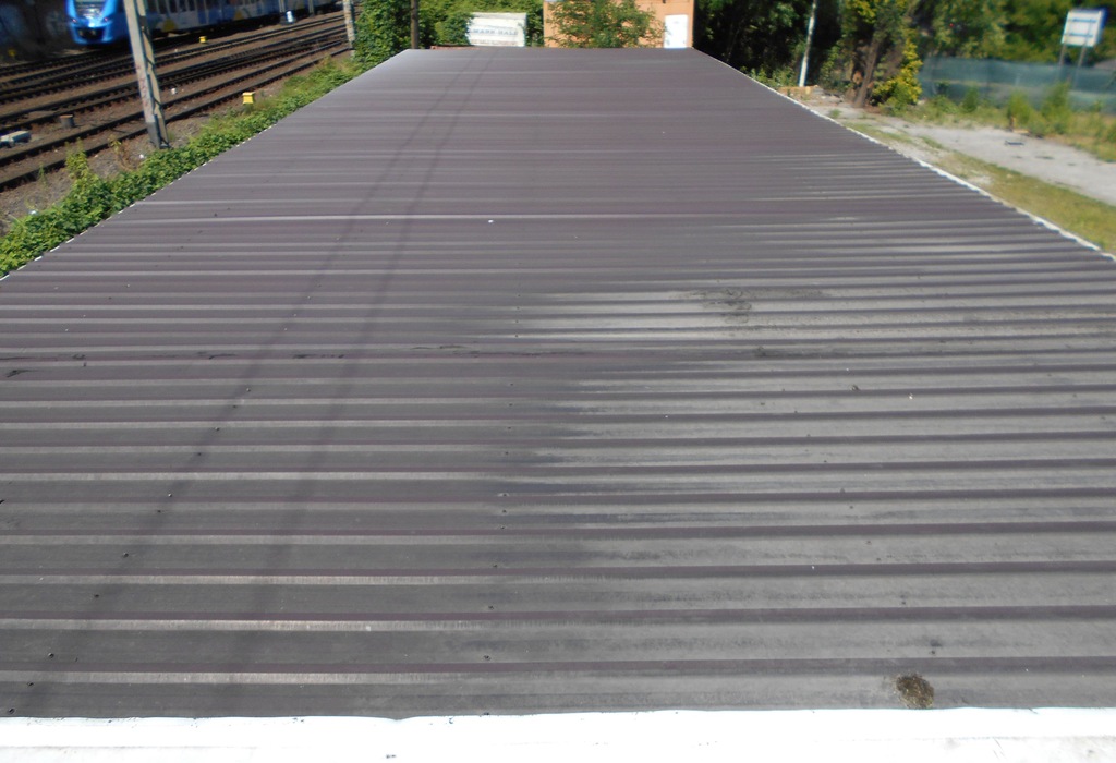 Blacha trapezowa 120 m kw. używana