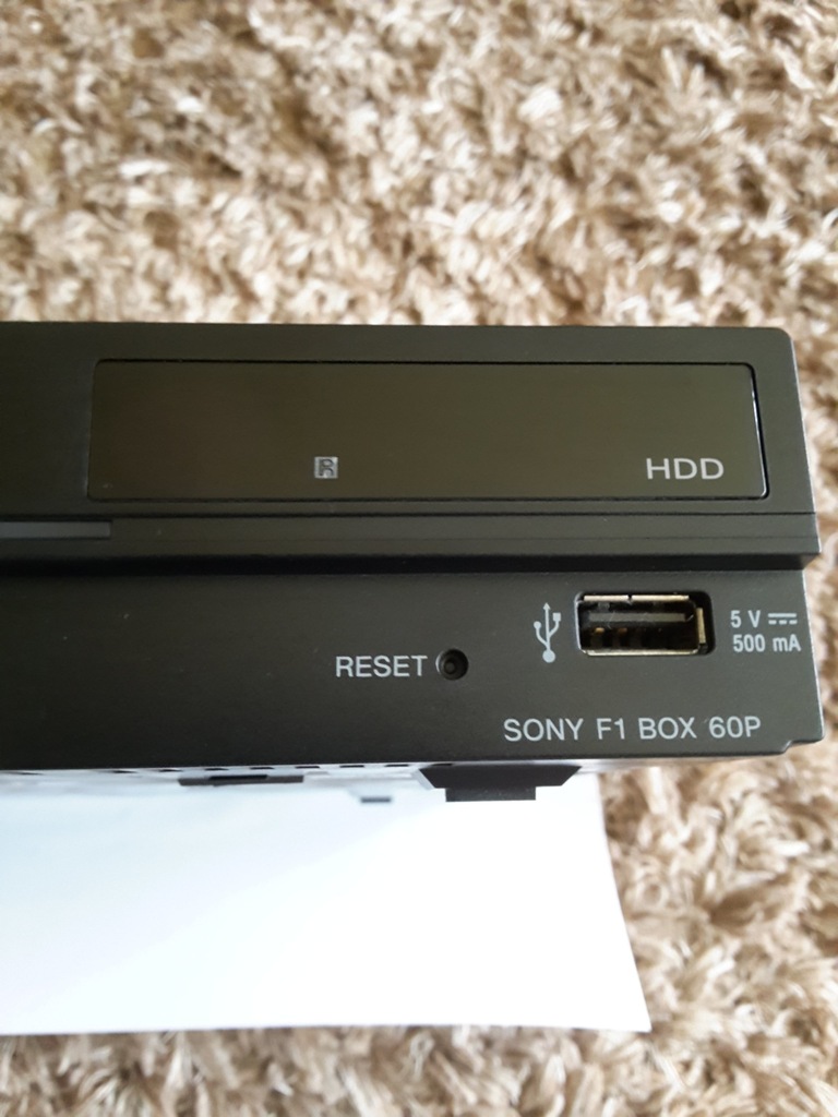 Odtwarzacz HDD Sony F1 BOX 60P.