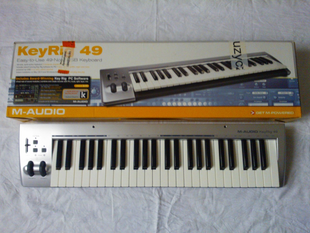 M-Audio KeyRig 49 Keyboard USB (Nowy) Tanio!