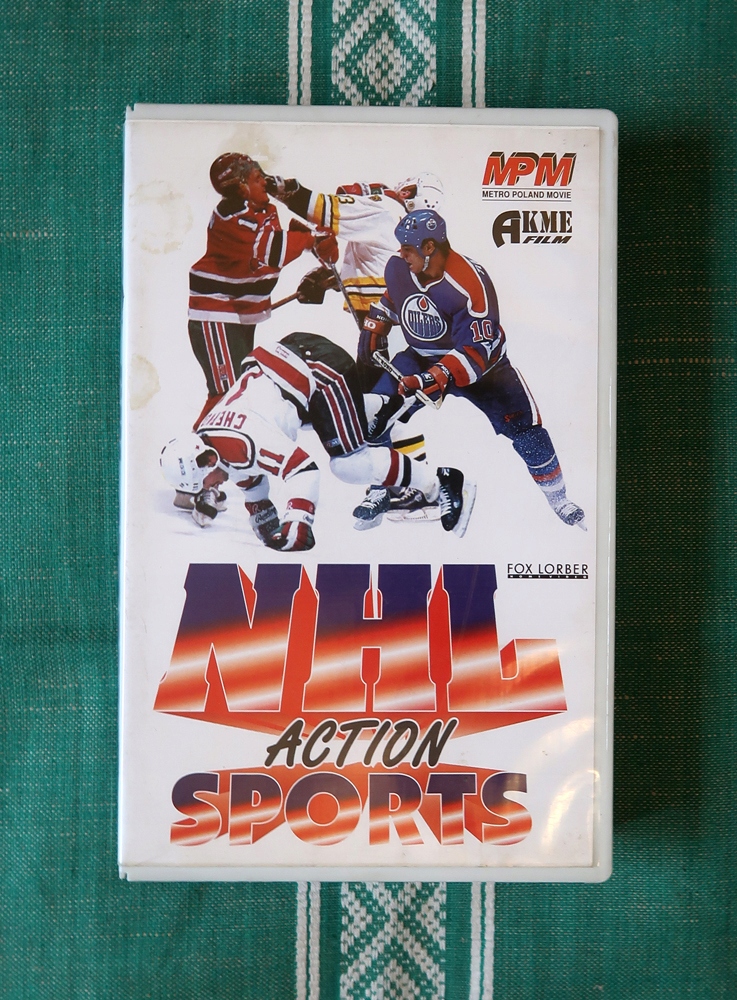 KASETA VHS - NHL ACTION SPORT