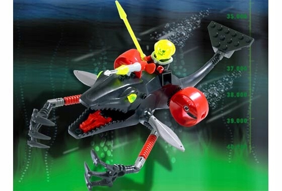 LEGO Alpha Team Ogel Mutant Killer Whale 4797