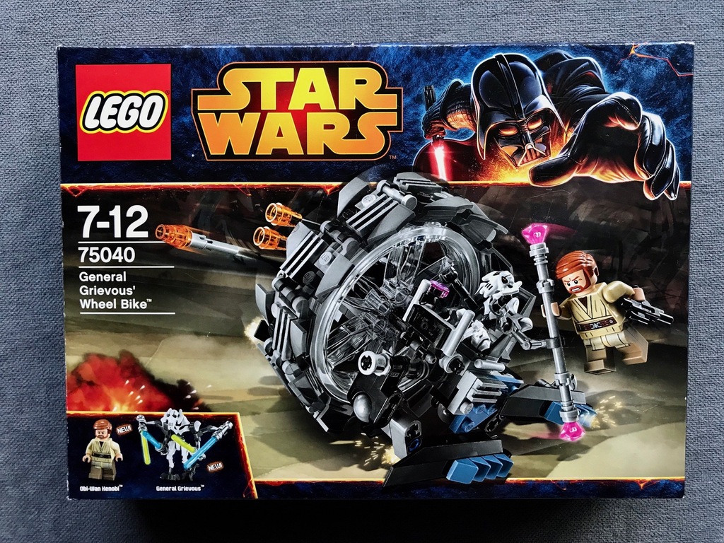 LEGO STAR WARS 75040 GENERAL GRIEVOUS' WHEEL BIKE