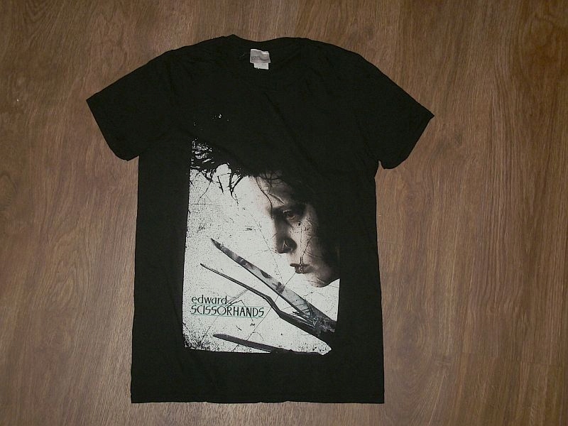 JOHNNY DEPP EDWARD NOŻYCORĘKI T-SHIRT KOSZULKA S