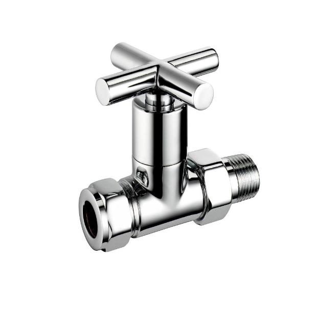 TERMOSTAT CHROM ZAWÓR PROSTY  1/2 RETRO