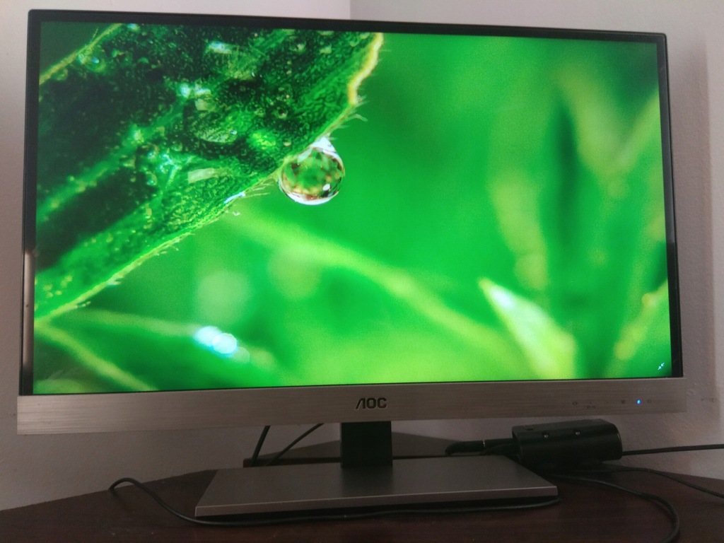 AOC D2757PH monitor LED 3d IPS + okulary 3d