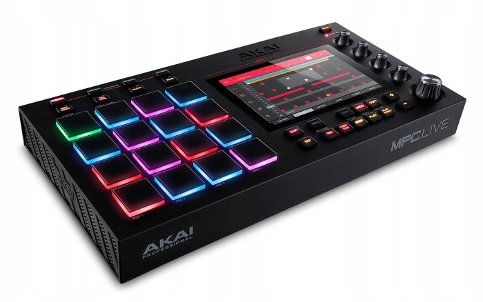 AKAI MPC LIVE - sampler + kurs domowe studio nagra