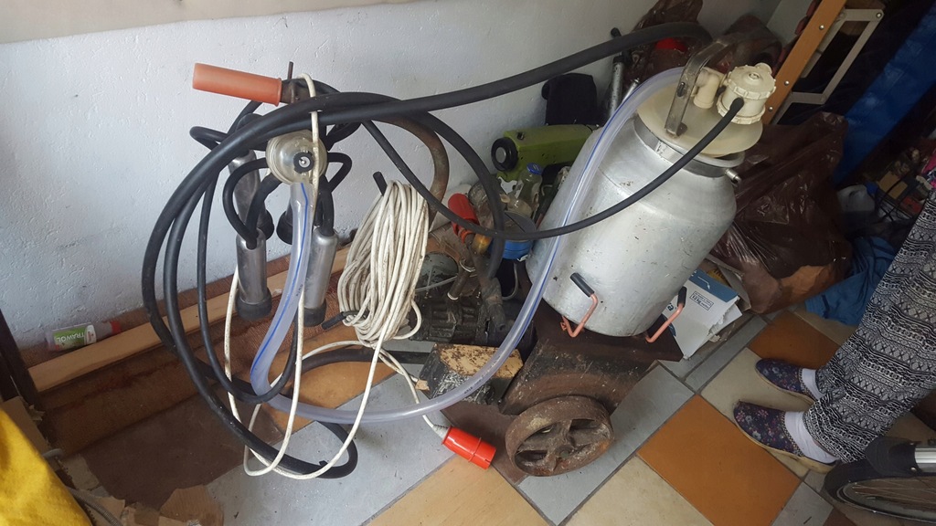 Dojarka do mleka 1 konwiowa rosyjska 3 fazowa