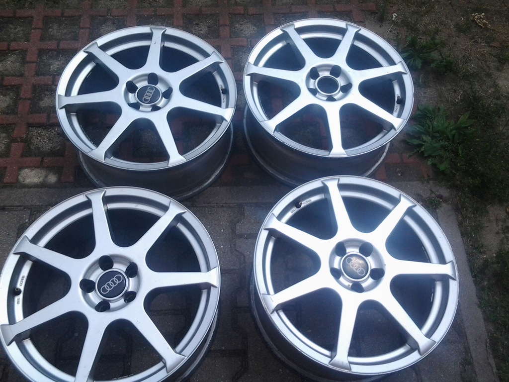 Ładne felgi aluminiowe Dotz 5x100 R17 ET35